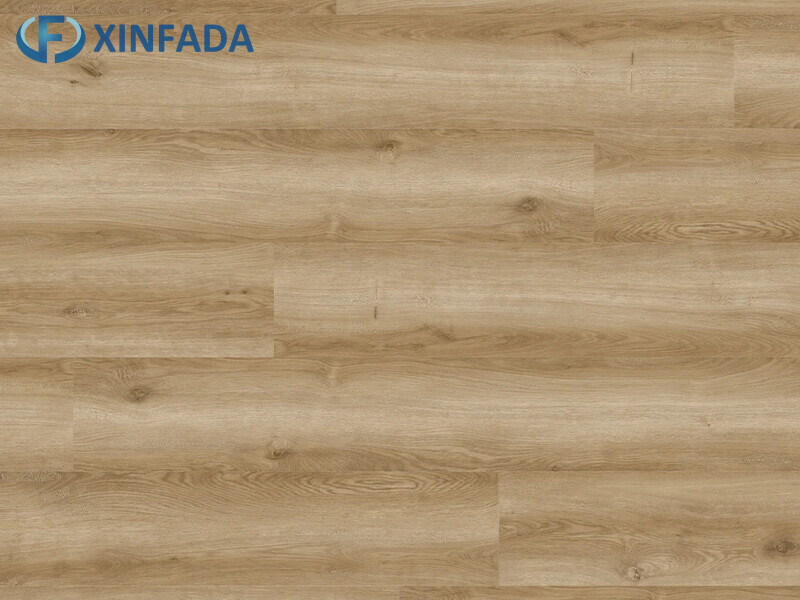 Light Brown Matte Waterproof SPC Flooring