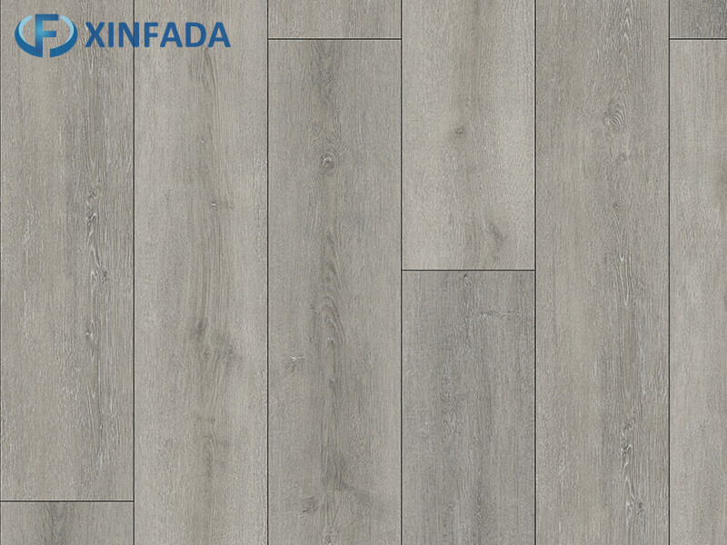 Grey Matte Embossed SPC Flooring