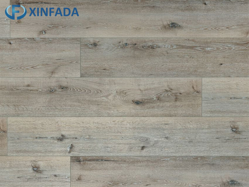 Wood Grain Scratch-Resistant SPC Flooring