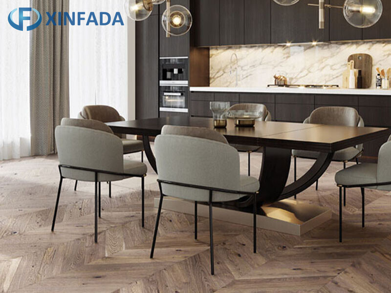 SPC Chevron Flooring