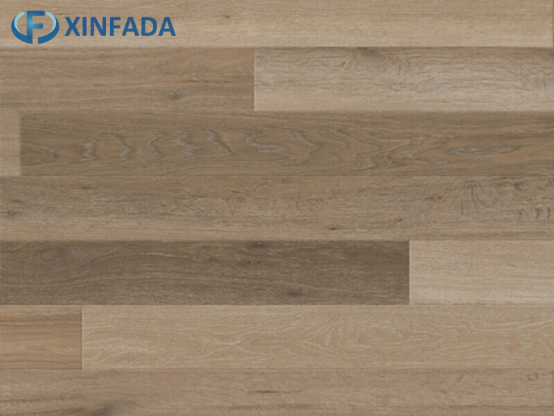 Brown 0.7mm Wear-Resistant Self-Adhesive LVT Flooring