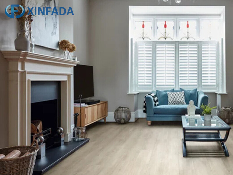 3mm Beige Self-Adhesive LVT Flooring