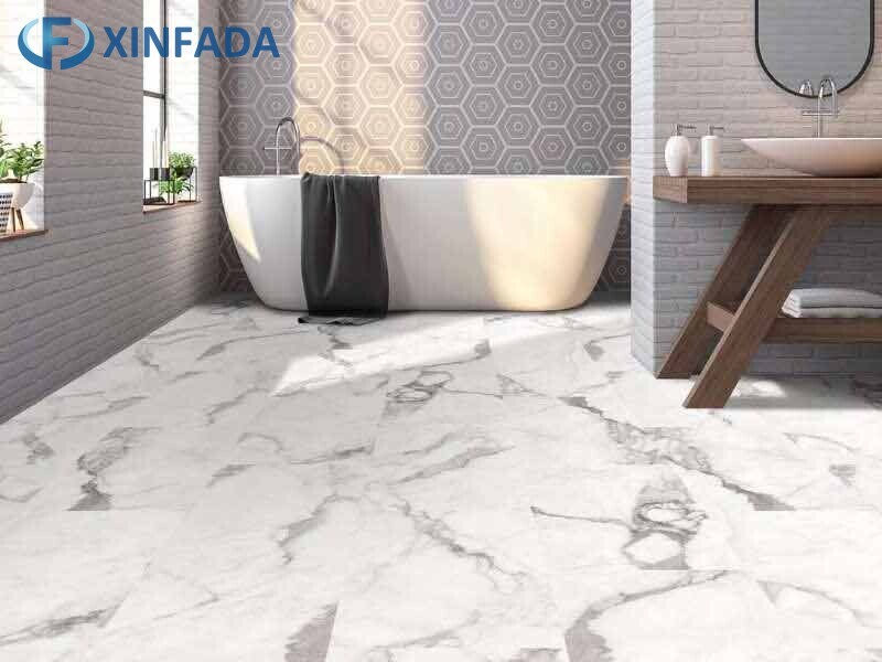 Marble-look LVT Flooring