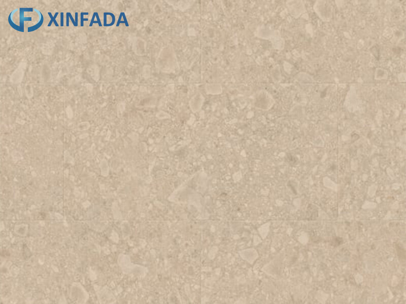 Sandy Stone Wear-Resistant LVT Flooring