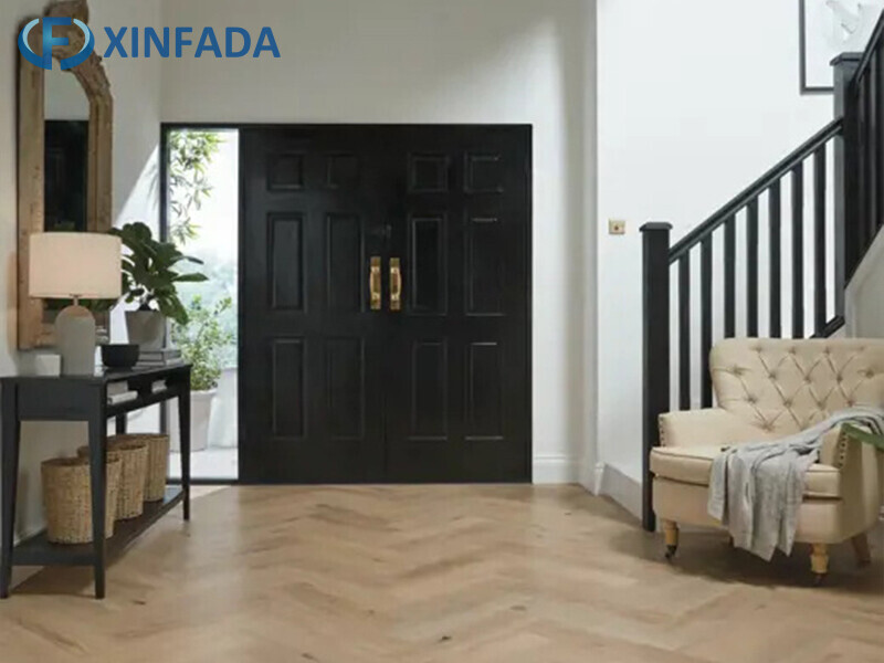 Lmitation Natural Oak Herringbone LVT