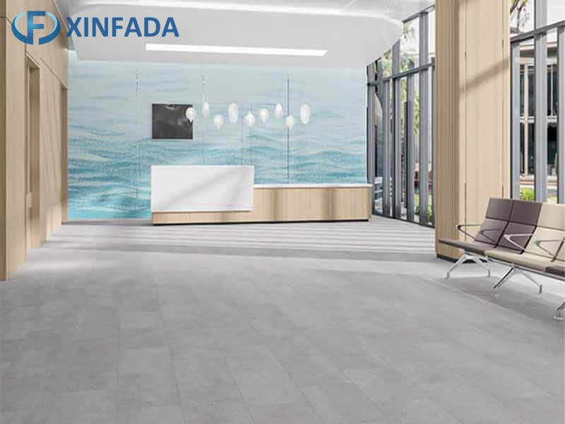 184.15*1219.2mm Waterproof Wear Resistant Commercial Office Floor Dryback Plastic Luxury Vinyl Plank Flooring