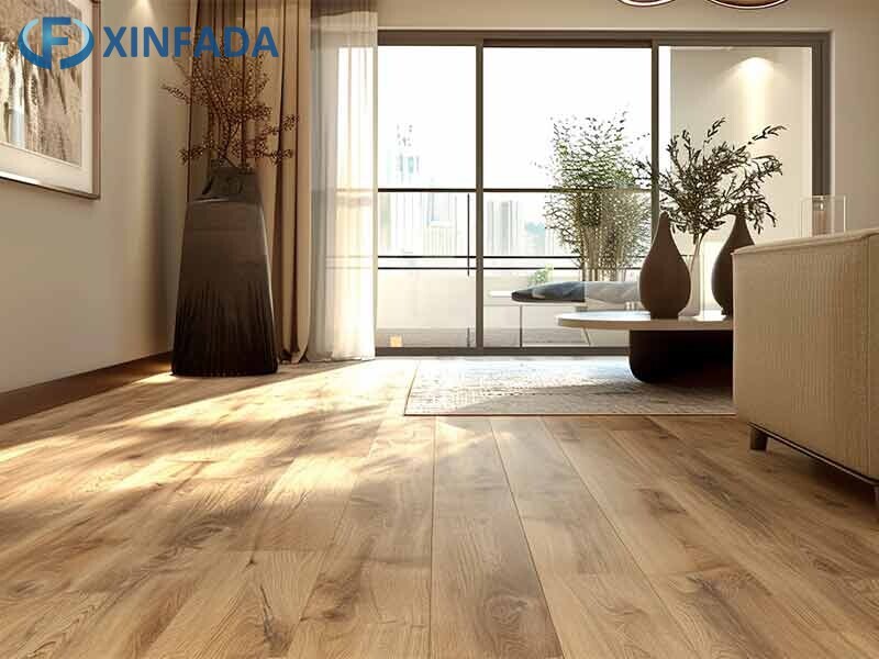 LVT Wood Grain Effect 100% Waterproof Dry-Back Self-Adhesive Flooring