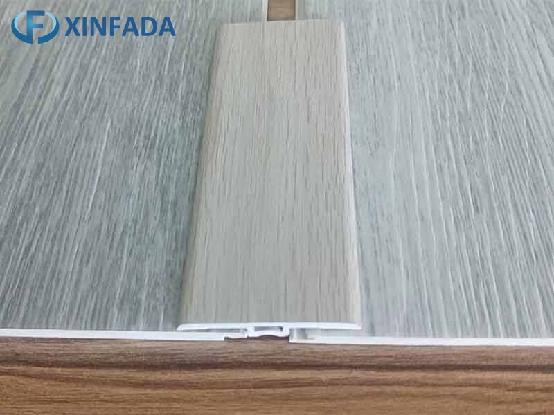 Easy Install 2400x45x6mm SPC T-Molding Plastic Vinyl PVC T Molding Edge