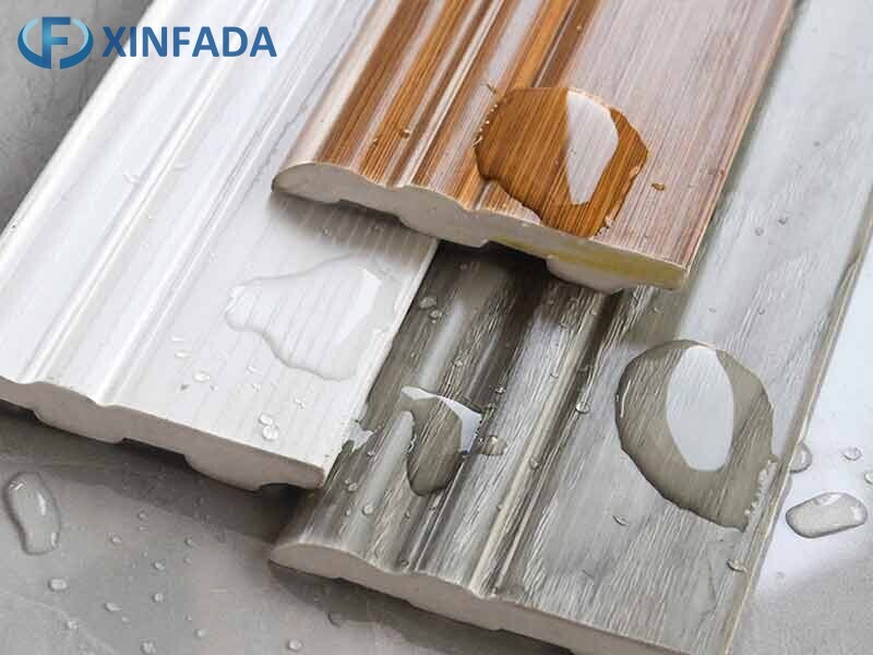 LED Skirting Baseboard Accessory PS Skirting Boards Waterproof skirting line for modern style decor moulding