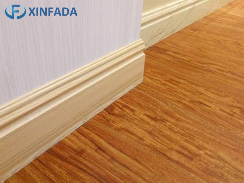 Wall and Floor Baseboard PS Skirting Molding Waterproof Easy Install for Home Interior Decoration
