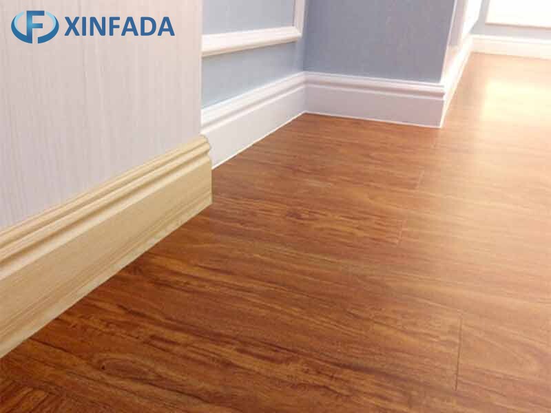 Wall and Floor Baseboard PS Skirting Molding Waterproof Easy Install for Home Interior Decoration