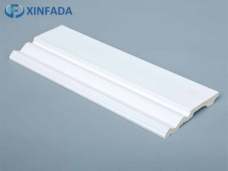 Hot Sale Plastic Skirting Molding PS Polystyrene Baseboard Cornice Waterproof