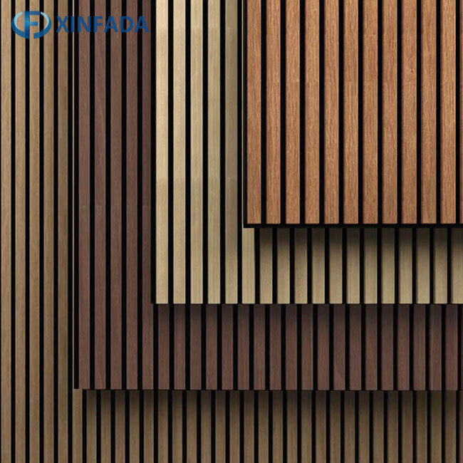 High Density Wooden Polyester Fiber MDF Lightweight Soundproof Acoustic Wall