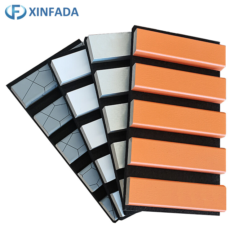 Interior Home Decoration Soundproof Wall 3d Panel Wpc Wall Panel Fluted Wall