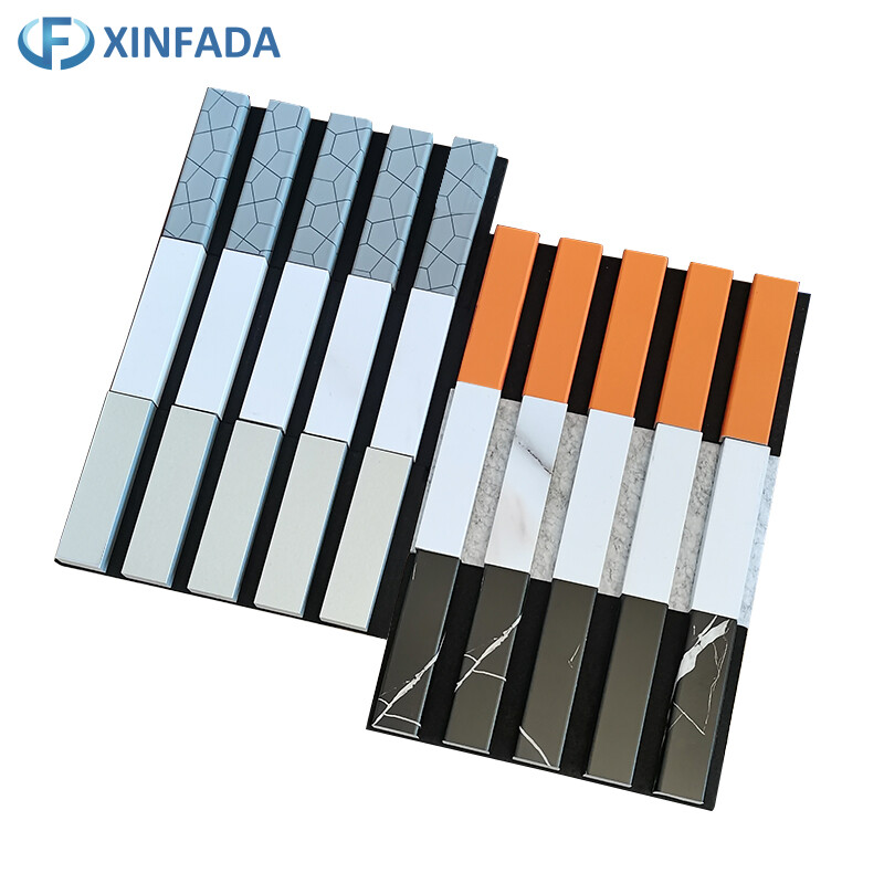 Interior Home Decoration Soundproof Wall 3d Panel Wpc Wall Panel Fluted Wall