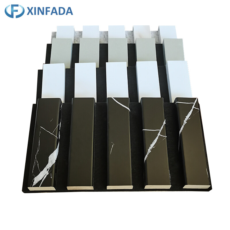 Interior Home Decoration Soundproof Wall 3d Panel Wpc Wall Panel Fluted Wall