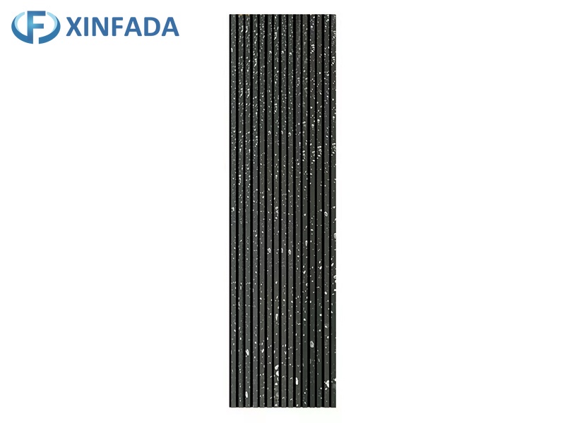 Fluted Sound Proof Acoustic Exterior Marble PU Stone WPC PVC Wall Interior