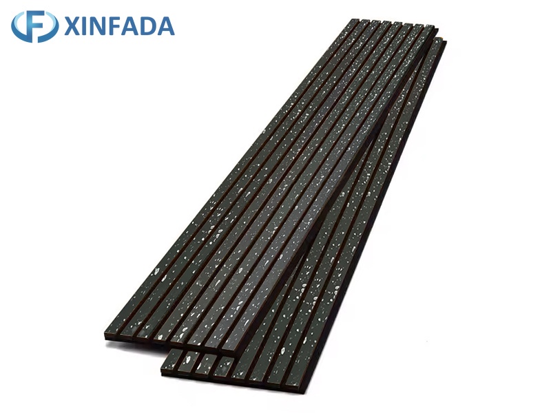 Fluted Sound Proof Acoustic Exterior Marble PU Stone WPC PVC Wall Interior