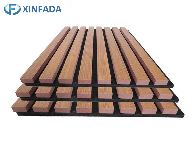 High Density Wooden Polyester Fiber MDF Lightweight Soundproof Acoustic Wall