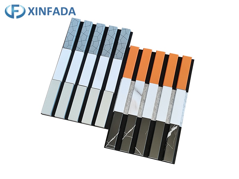 Interior Home Decoration Soundproof Wall 3d Panel Wpc Wall Panel Fluted Wall