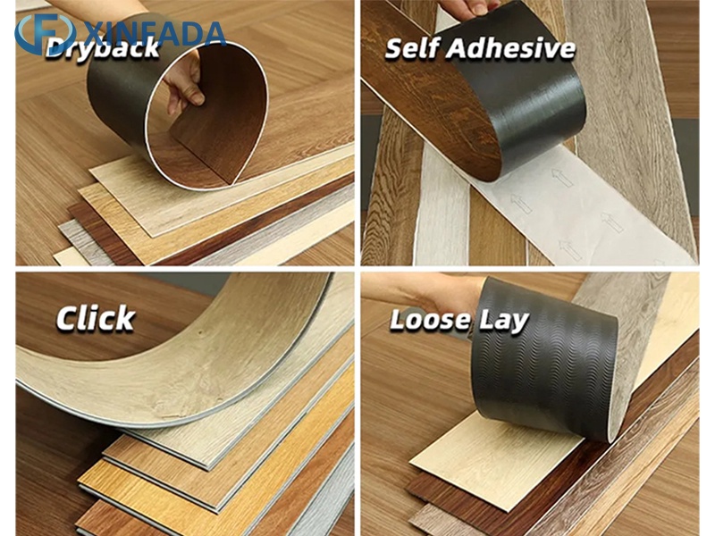 Customizable LVT carpets