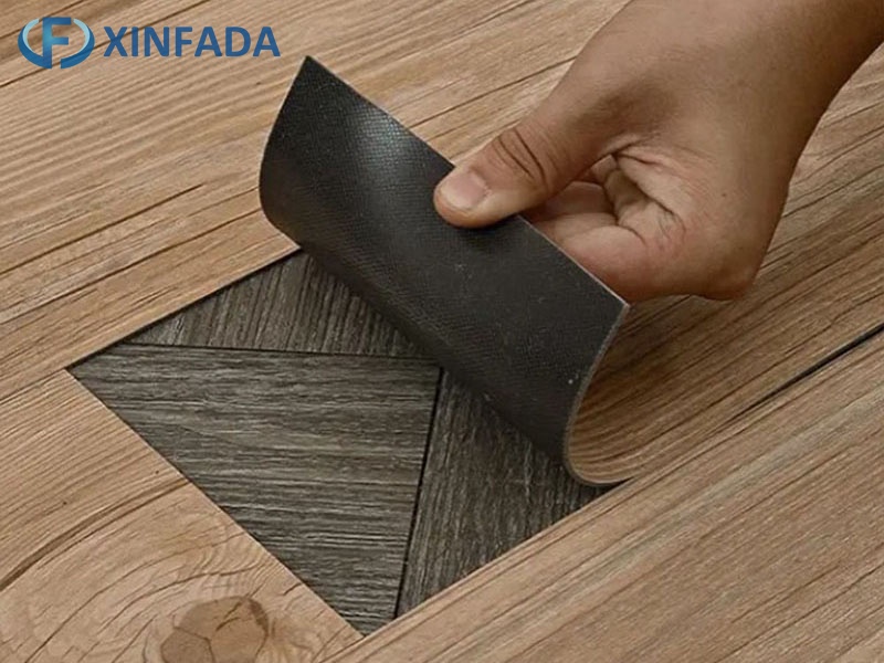 Abrasion-Resistant and Scratch-Resistant LVT Dry Back Flooring