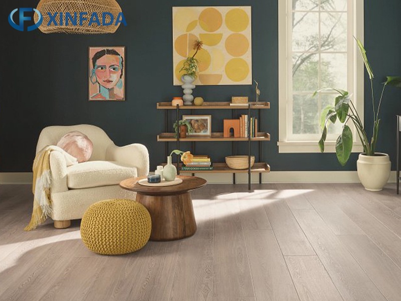 Grayish Brown Wear-Resistant Luxury Vinyl Flooring
