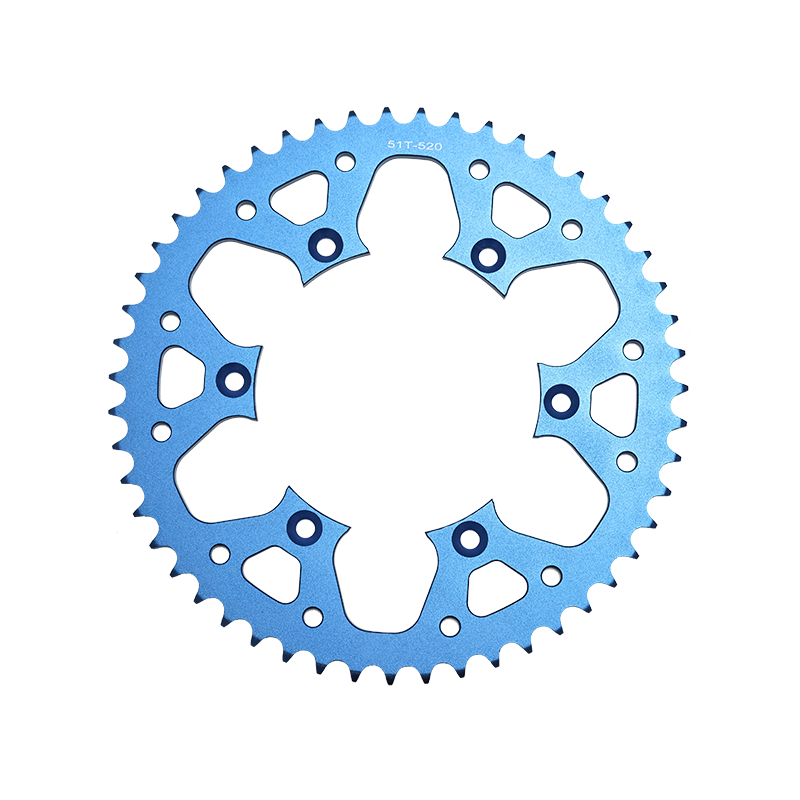 High quality CNC Motorcycle wheel aluminum alloy sprocket