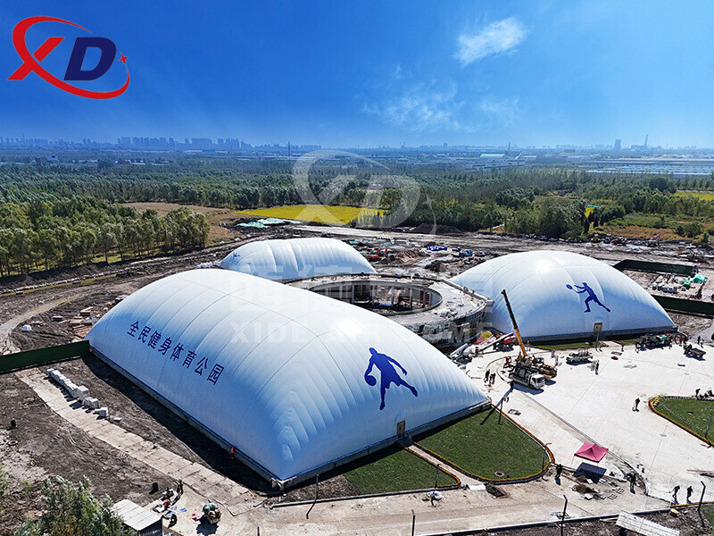Large Rainproof Inflatable Table Tennis Court Air Support Dome Tent Sports