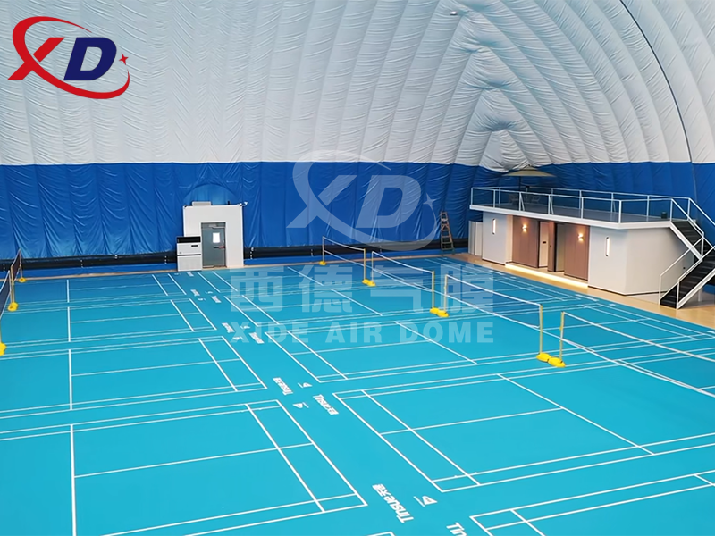 High quality sports soccer court tent Inflatable sports arena football pitch air dome supported structure