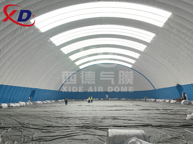 Design High-Visibility Gym Dome Air Dome For Sports Teams Indoor Training Dome Custom Branding Effective Promotion