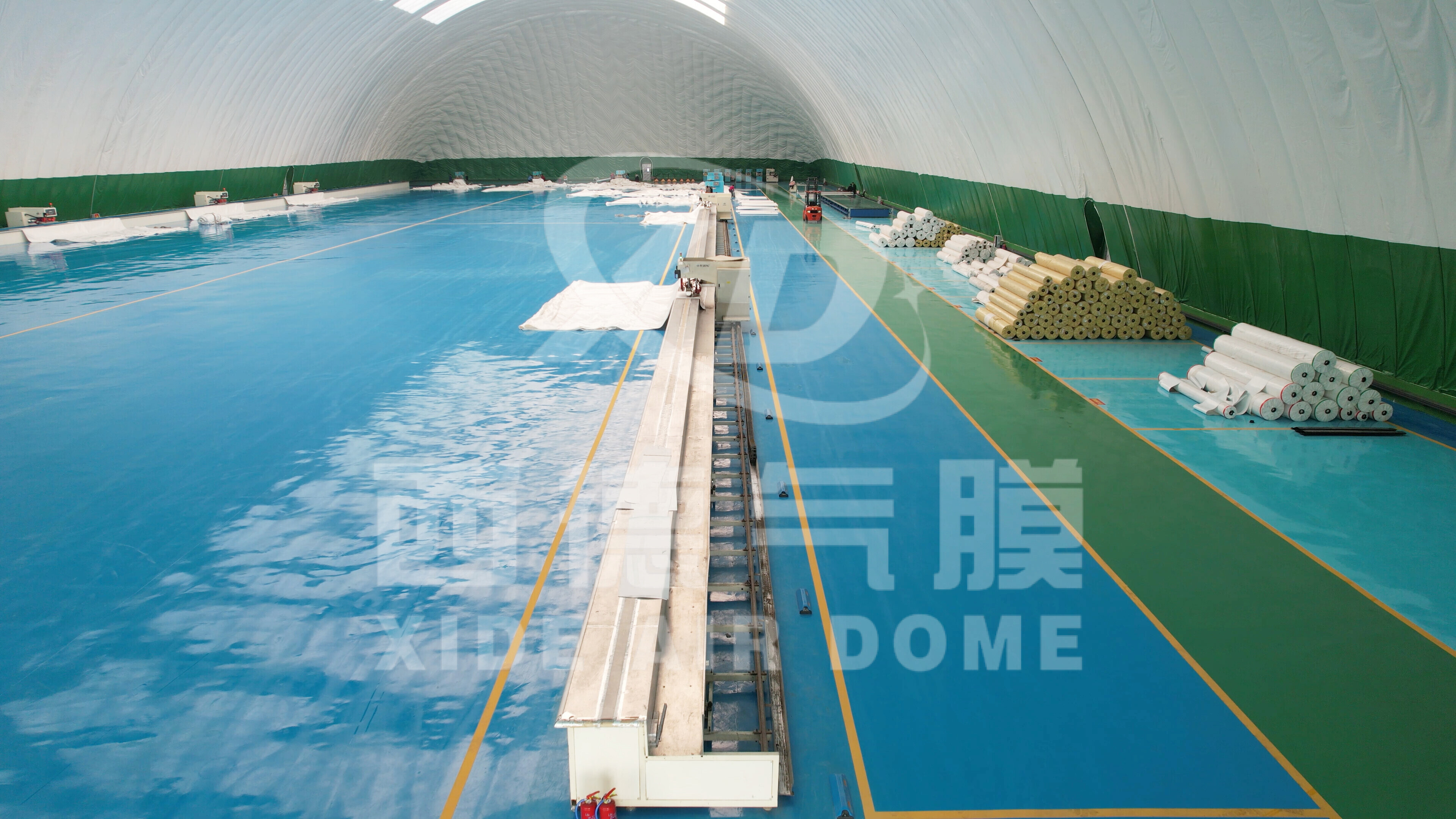 Application of air dome in chemical industry