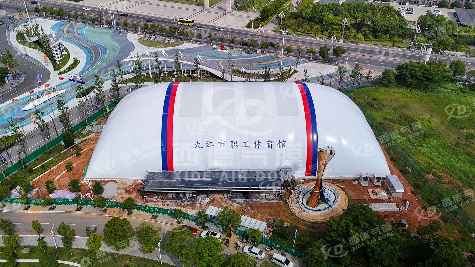Jiangxi Jiujiang Workers Air Dome Sports Hall
