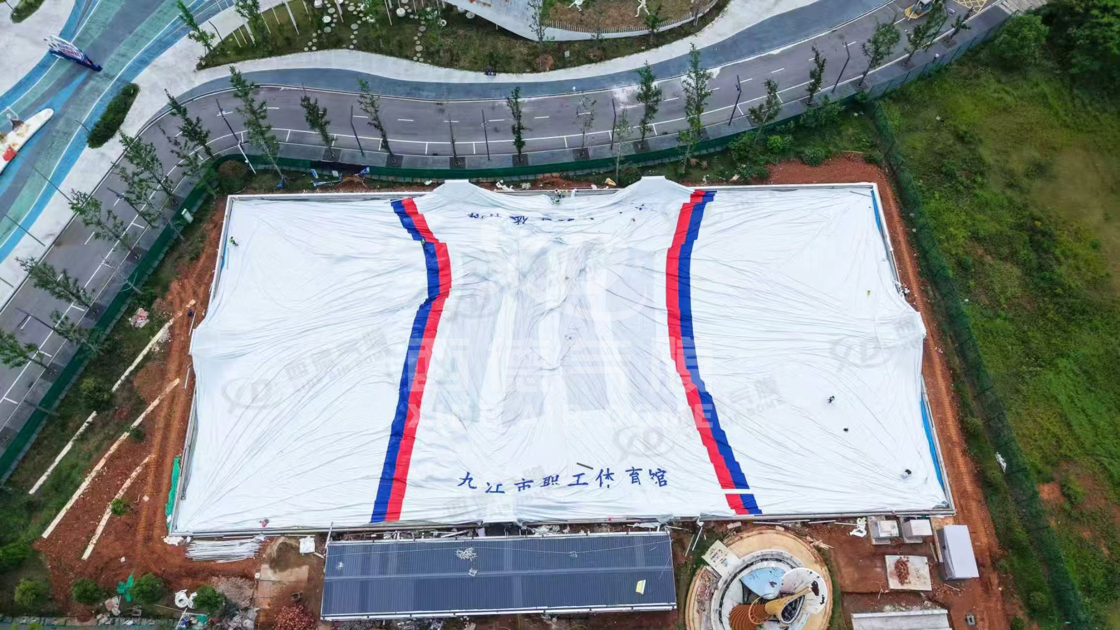 Jiangxi Jiujiang Workers Air Dome Sports Hall