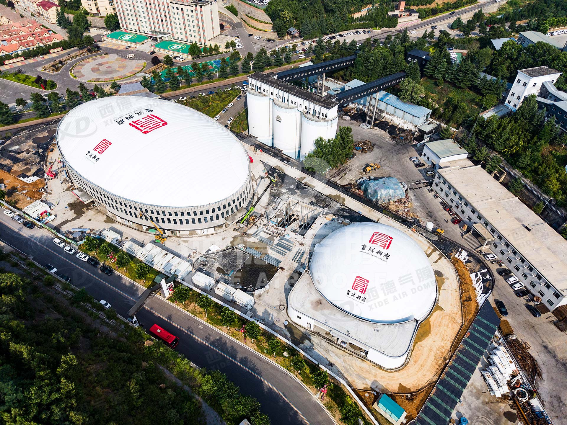 Huangcheng Xiangfu Cultural & Sports Center Air Dome Project