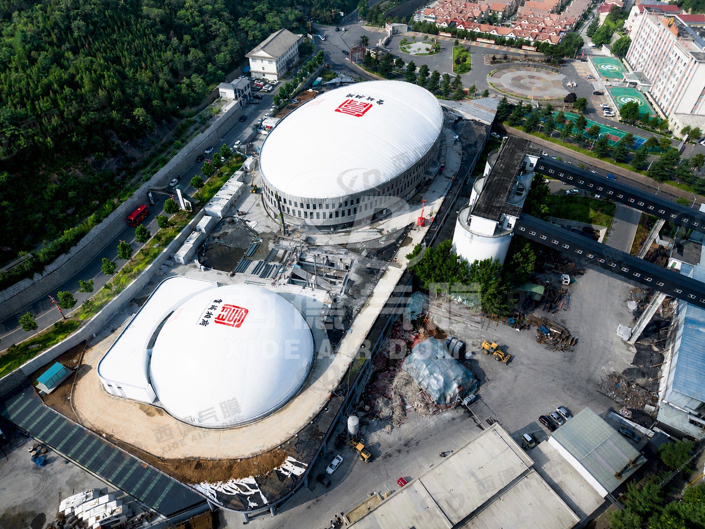 Huangcheng Xiangfu Cultural & Sports Center Air Dome Project