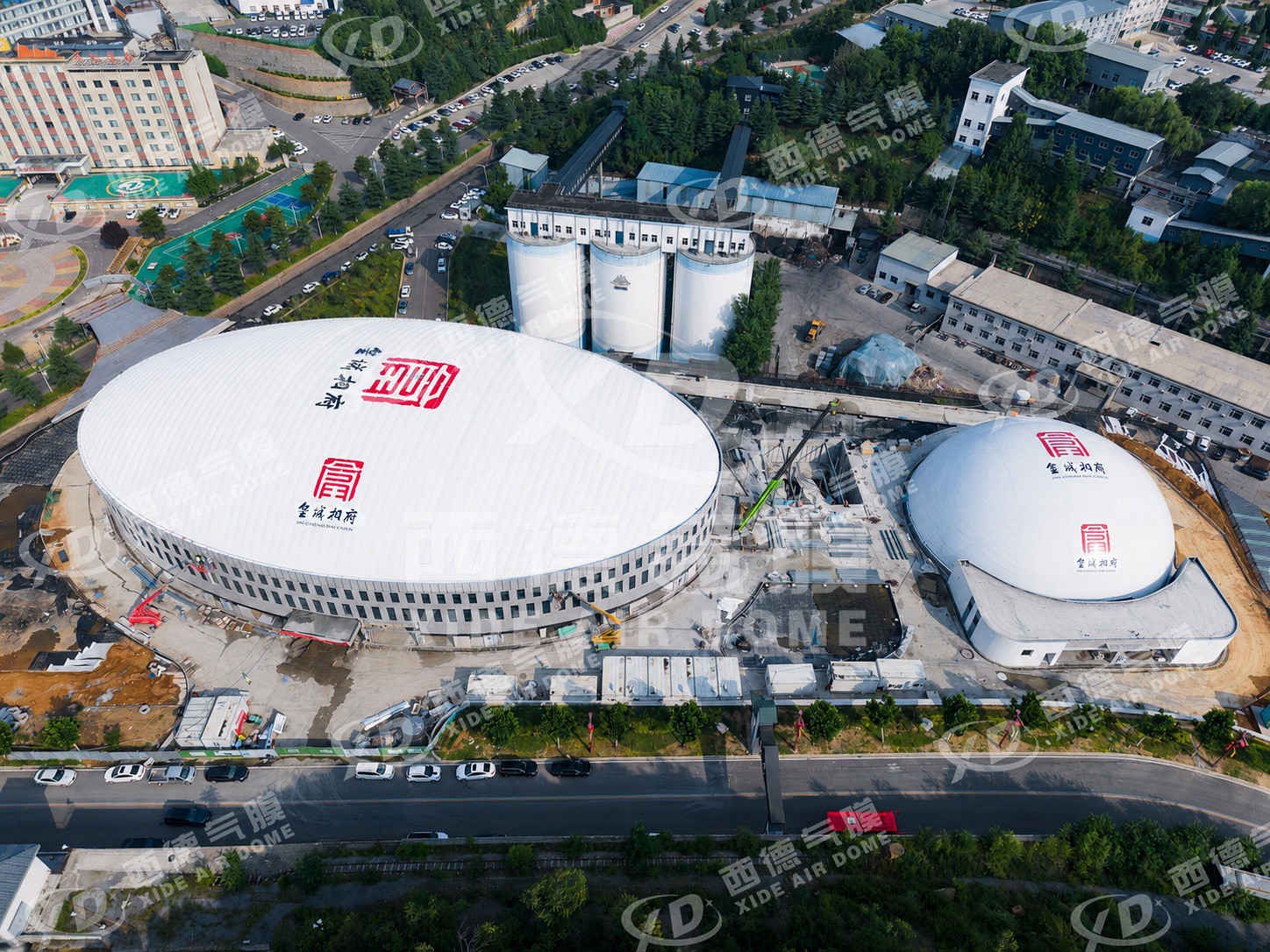 Huangcheng Xiangfu Cultural & Sports Center Air Dome Project