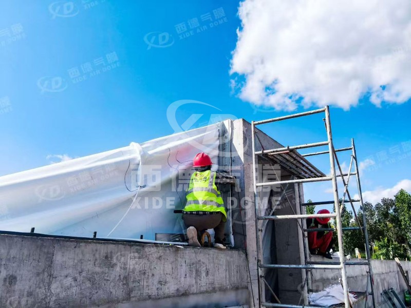 Shaanxi Xi’an Air Dome Storage Facility: A Green Storage Solution for the Agricultural Chemical Industry