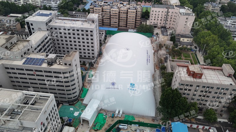 Air Dome Solution for Noise-Free Medical Construction