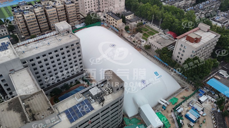 Air Dome Solution for Noise-Free Medical Construction