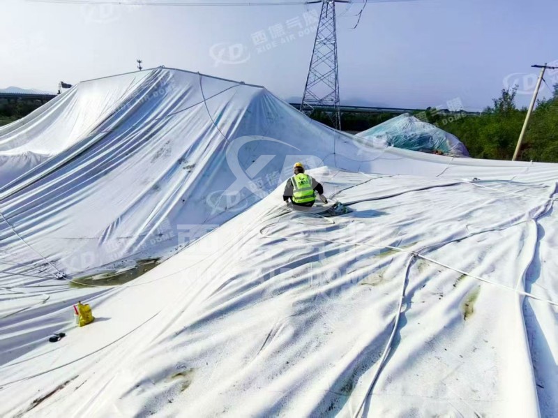 Air Dome Solution for Gold Mine Tailings Remediation in Beijing