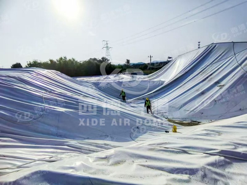 Air Dome Solution for Gold Mine Tailings Remediation in Beijing