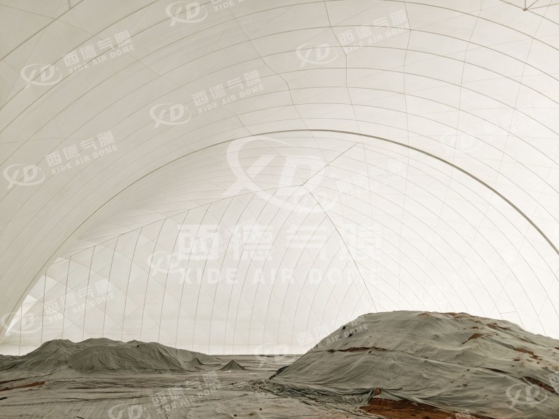Air Dome Solution for Gold Mine Tailings Remediation in Beijing