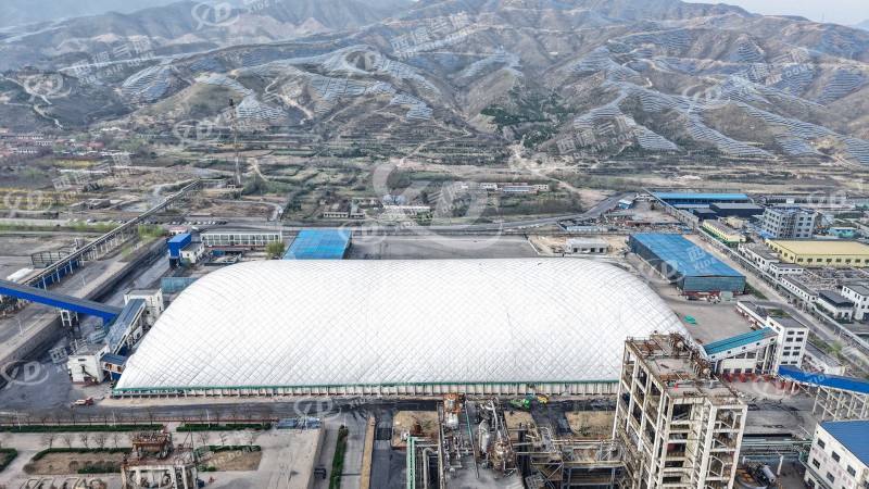 32,450㎡ Air Dome Coal Storage Project Completed in Shanxi, China