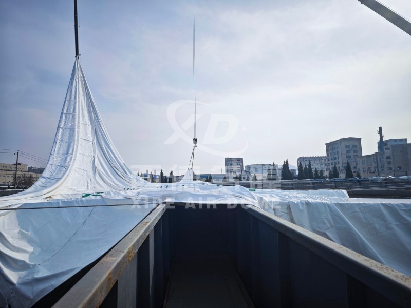 Industrial Wastewater Treatment Odor Control with Air Dome Structure