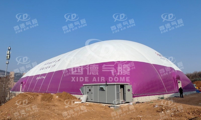 Modern Air Dome Badminton Hall in Jinan 009