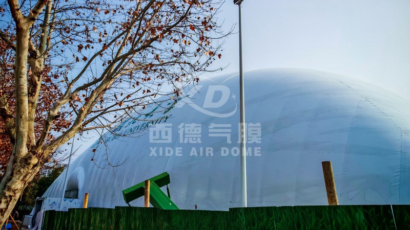 Hubei University Yangtze New Area Campus Air Dome Sports Hall