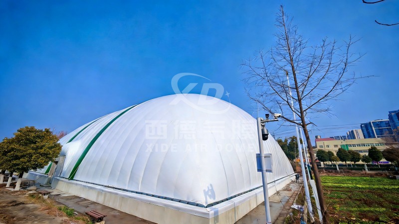 Hubei University Yangtze New Area Campus Air Dome Sports Hall