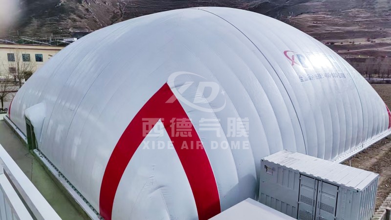 Xizang Huatailong Mining Air Dome Basketball Hall | Innovative Sports Space in Extreme Environments