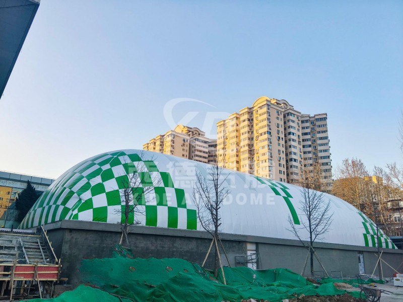 Air Dome Sports Hall at Beijing Language and Culture University